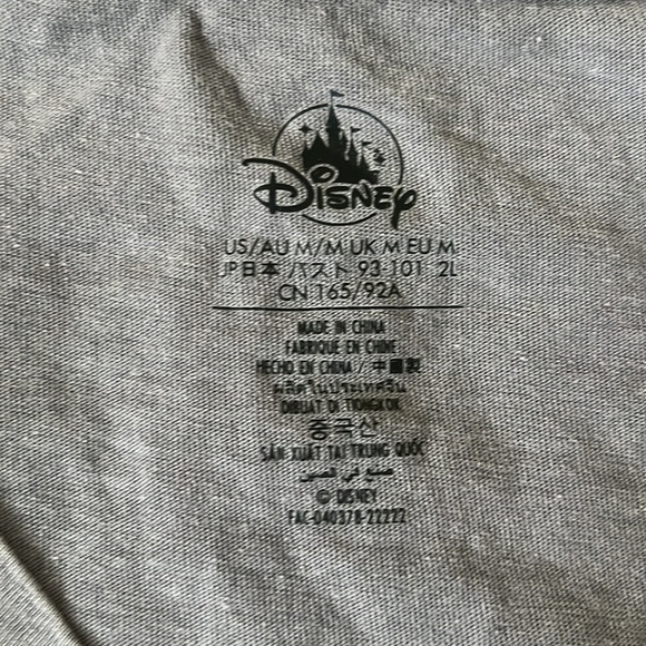 Gray Mickey Mouse Disneyland Tee, NWOT purchased at park last year, Size M - Picture 3 of 6